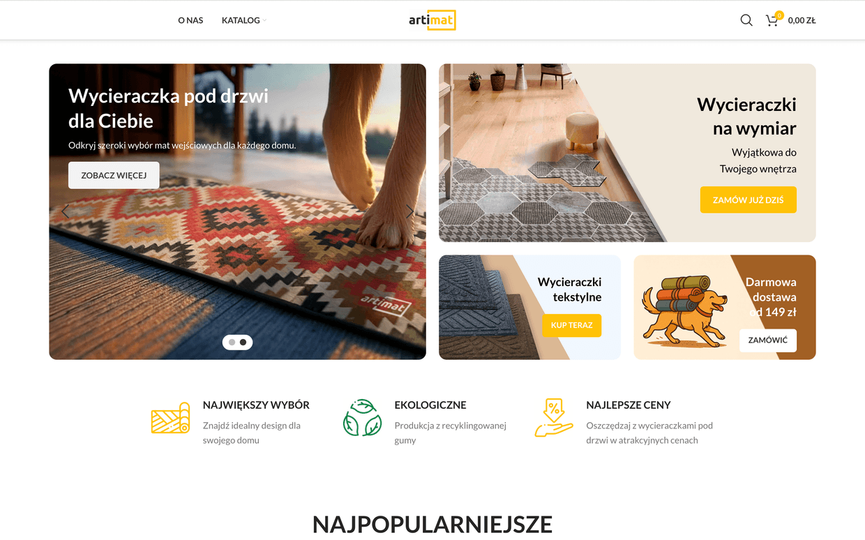 Artimat.pl - Eco-friendly Doormats